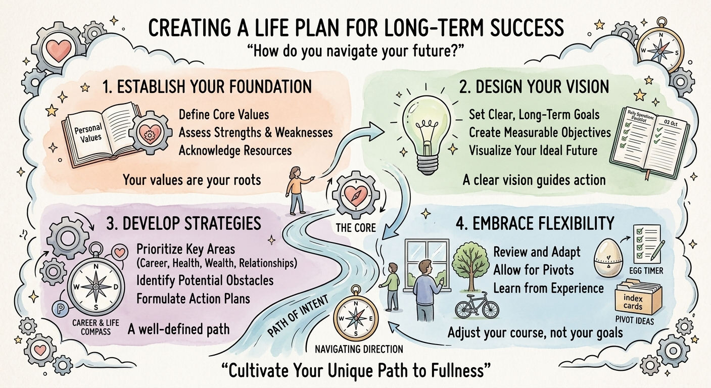 How to Plan Your Life for Success - Personal Discovery Map