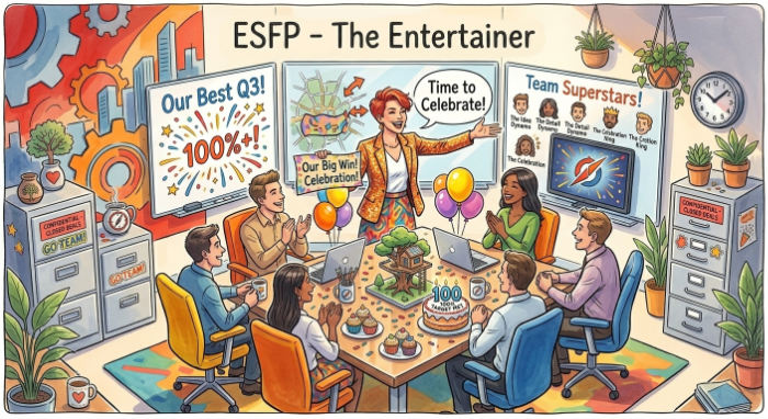 Careers for ESFP: The Entertainer