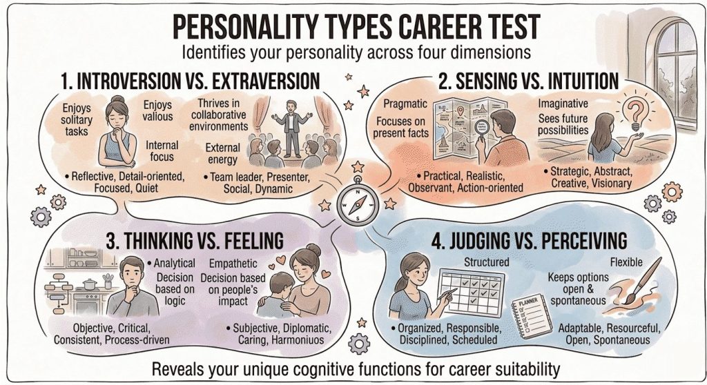 Career Personality Tests - Personality Types Career Test
